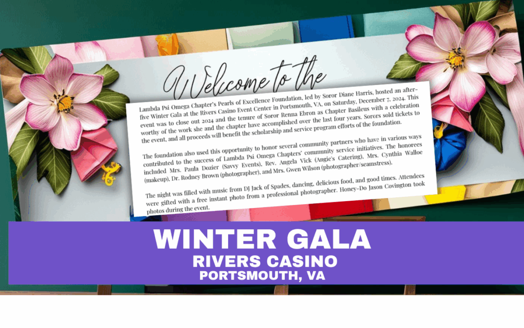 Pearls Winter Outing at River’s Casino